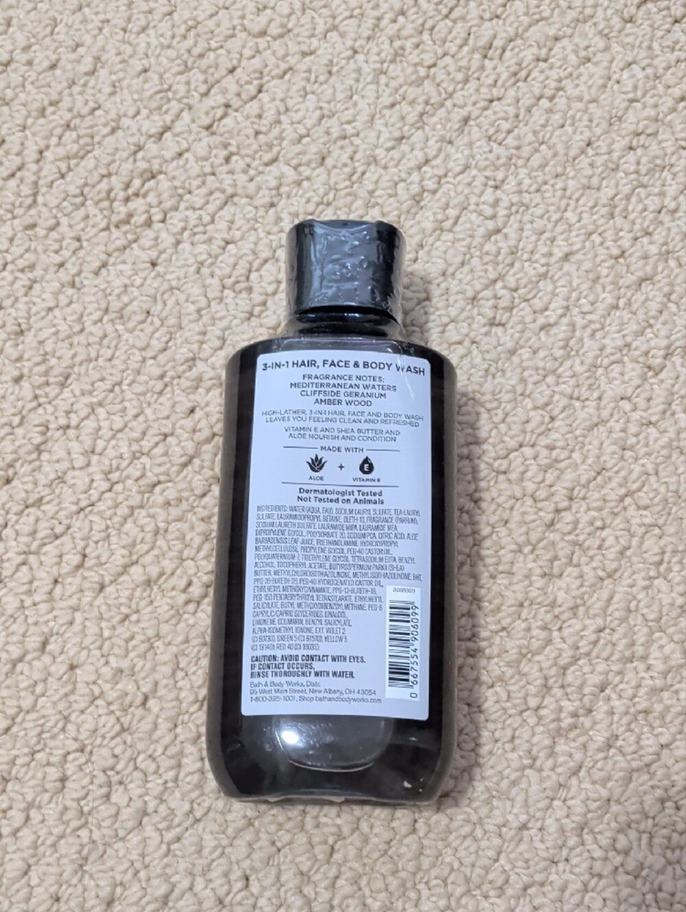 Bath & Body Works Marble 3-in-1 Body Wash - Men Collection - Picture 2 of 5